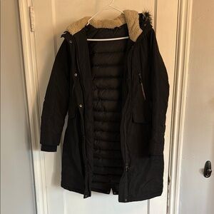 Women's Black Winter Coat